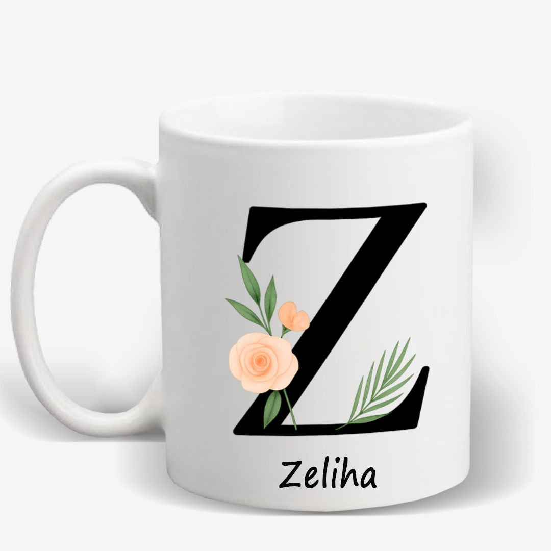 Z Harfi İsime Özel Kupa Bardak