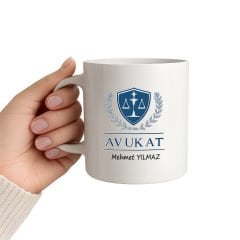 Avukat Kişiye Özel Kupa Bardak