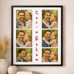 Canım Babam – Kişiye Özel Fotoğraf Çerçevesi
