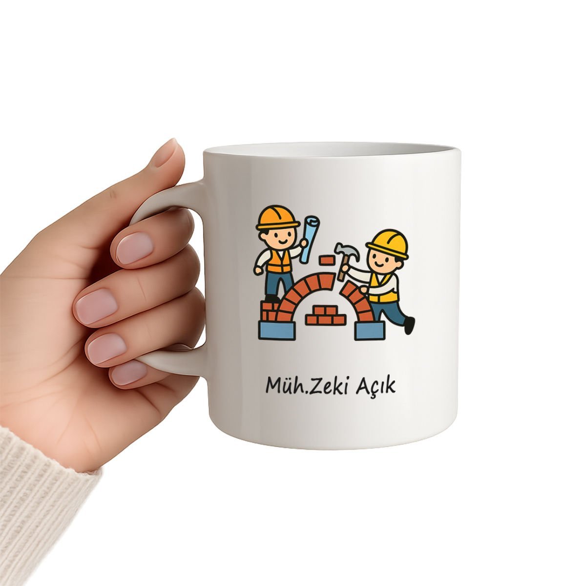 Mühendise Özel İsimli Kupa Bardak