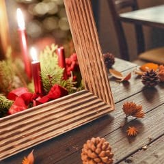 Doğal Ahşap 15x21 Fotoğraf Çerçevesi