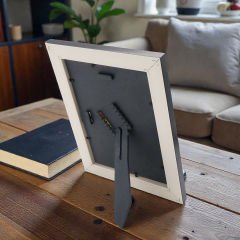 Siyah Metal Paspartulu 15x21 Fotoğraf Çerçevesi