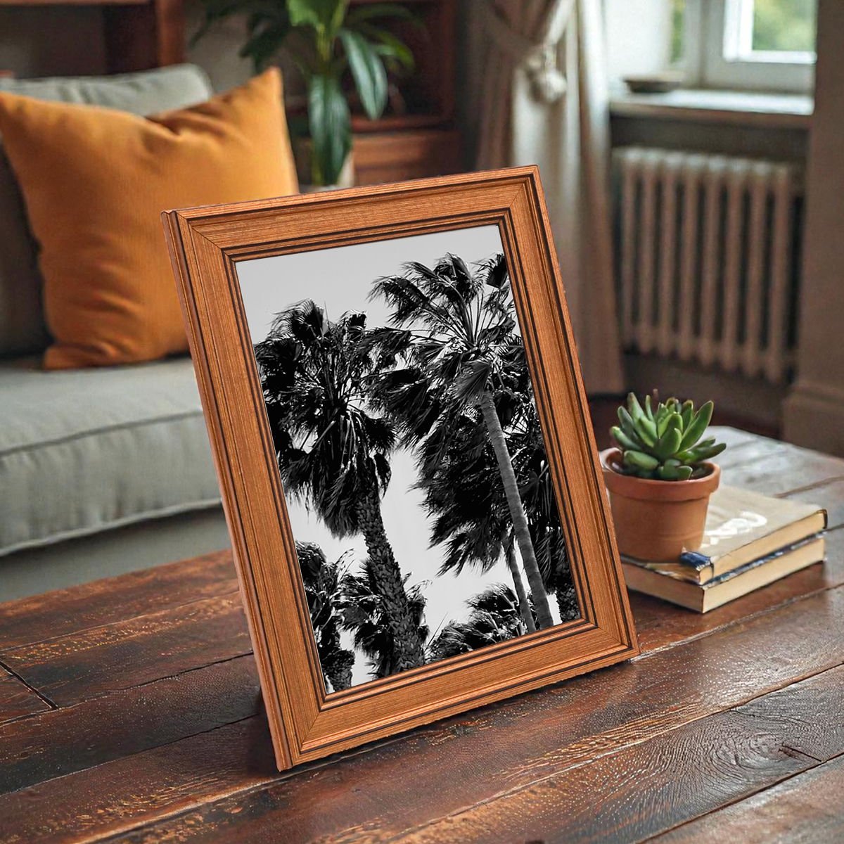 15x21 Lamine Kahverengi Fotoğraf Çerçevesi