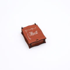 Kişiye Özel Ahşap Kutulu Metal Çakmak