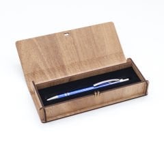 Kişiye Özel Ahşap Kutulu Metal Kalem